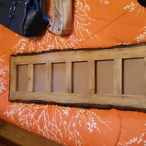 Wooden frame 6 picture holder